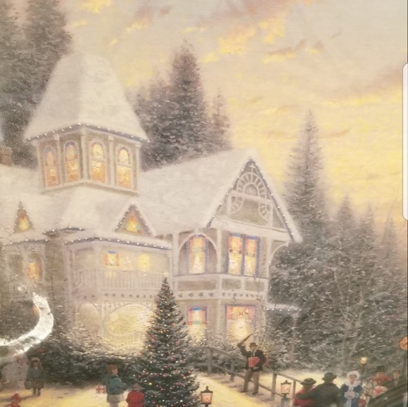 Thomas Kinkade Canvas Print - Picture 1 of 1